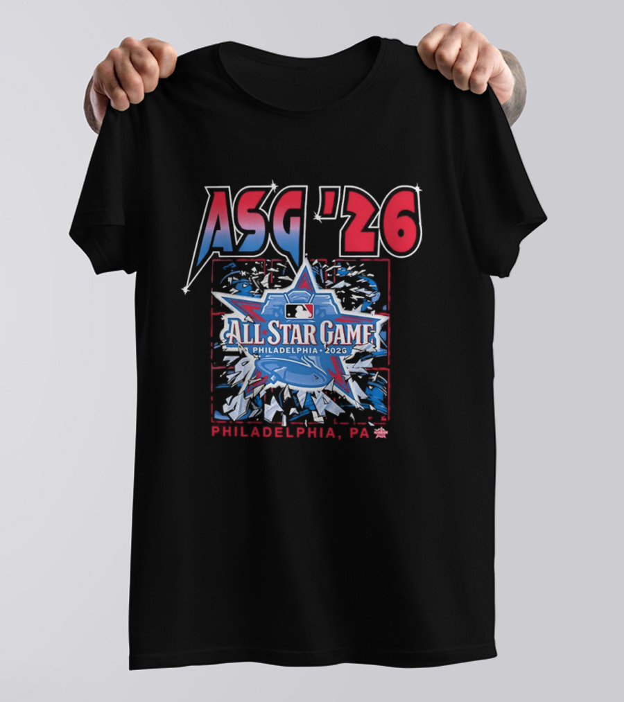 ASG '26 All Star Game Philadelphia 2026 Philadelphia PA Baseball Event T-Shirt