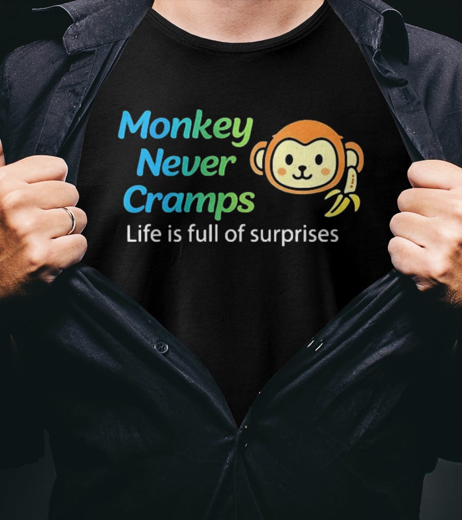 Monkey Never Cramps Life Is Full Of Surprises Munenori Kawasaki T-Shirt