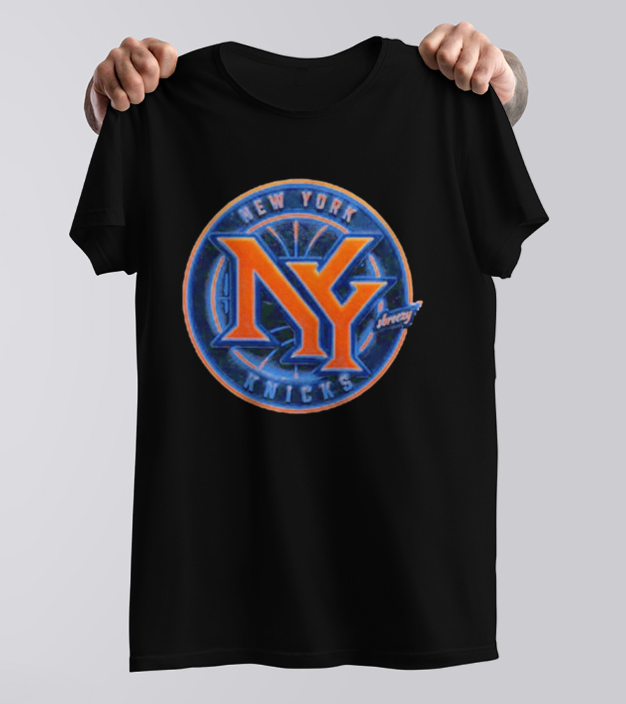 New York Knicks NY Jersey Team Stylized T-Shirt