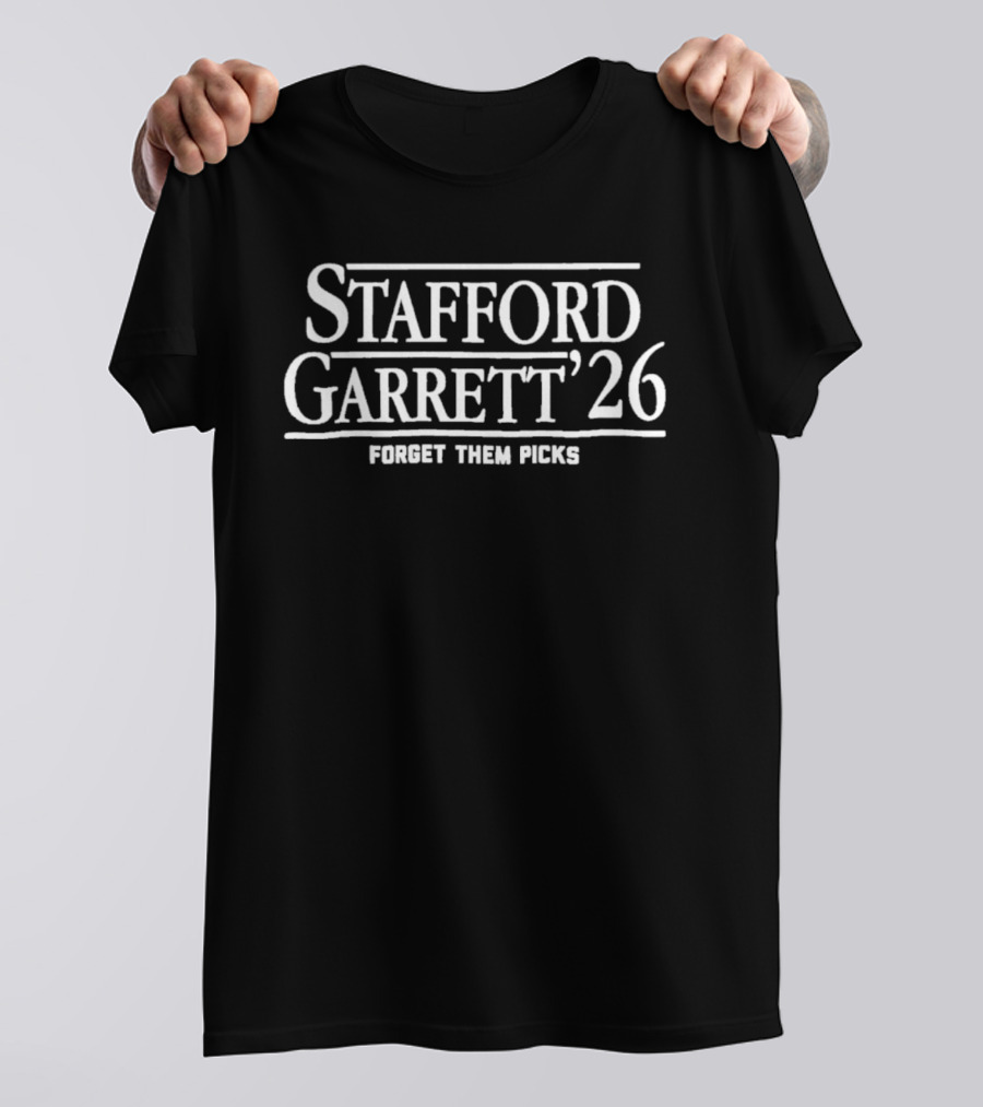 Stafford Garrett '26 Forget Them Picks Sports Fan T-Shirt