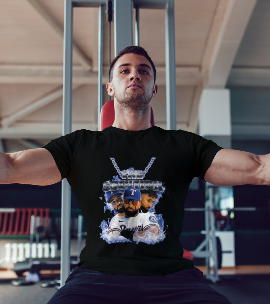 The Solution Ezequiel Duran Texas Baseball Player Chain T-Shirt
