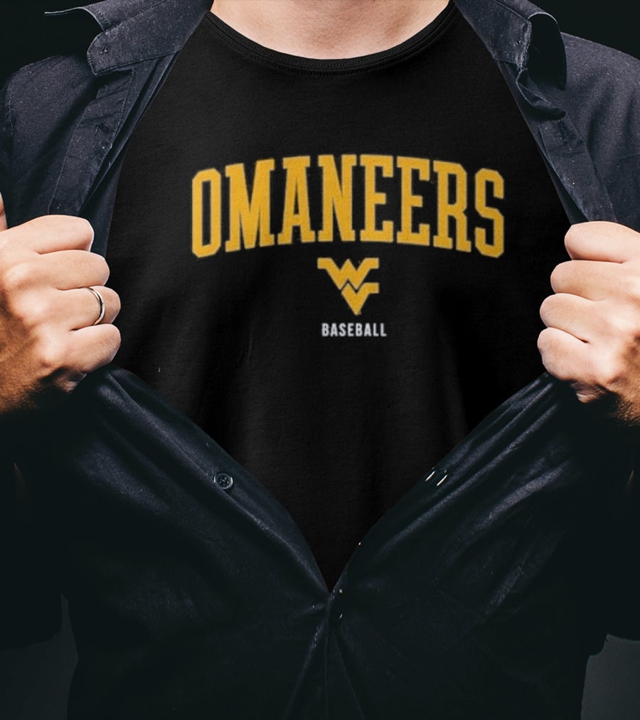 West Virginia OmaNeers Baseball WVU Sports Fan T-Shirt