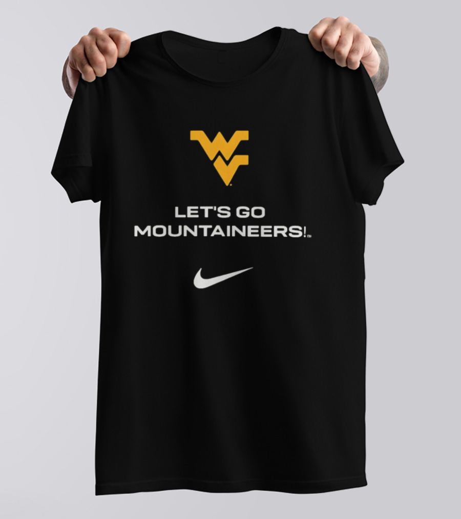 West Virginia Mountaineers Let's Go Mountaineers Nike T-Shirt