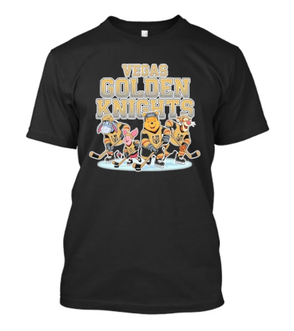 Winnie The Pooh Disney Vegas Golden Knights Hockey NHL 2026 T-Shirt