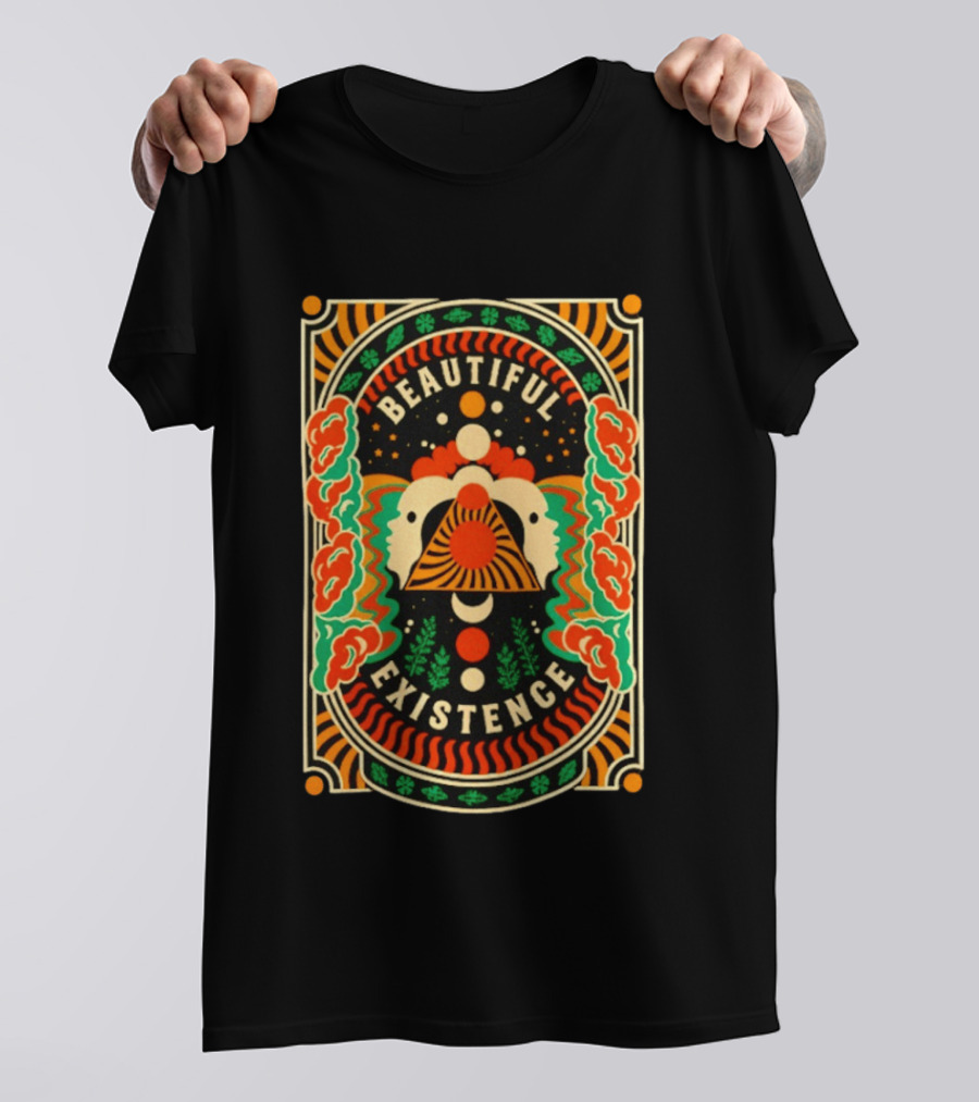 Beautiful Existence Andrea Walker Kaleidoscope Aesthetic T-Shirt