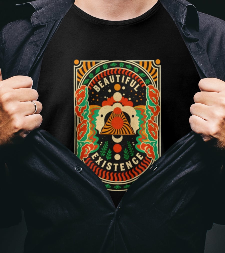 Beautiful Existence Andrea Walker Kaleidoscope Aesthetic T-Shirt