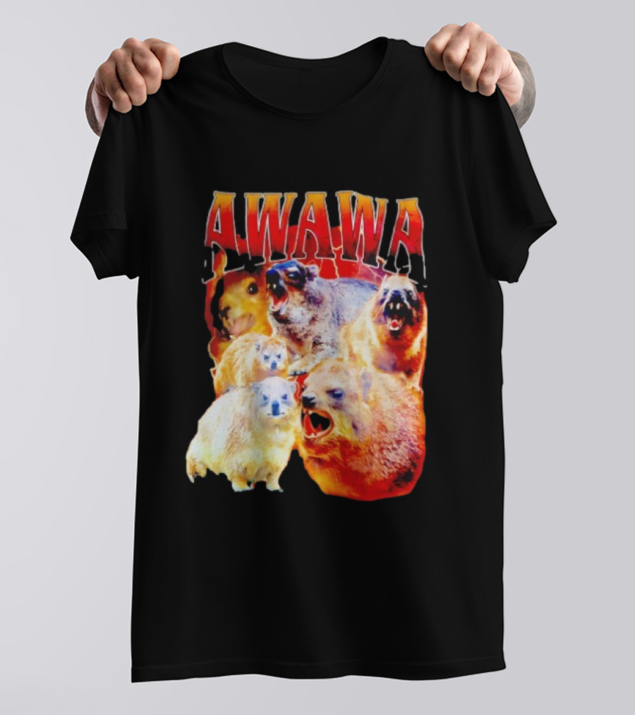 Awawa Hyrax Roaring Lightning Pack T-Shirt