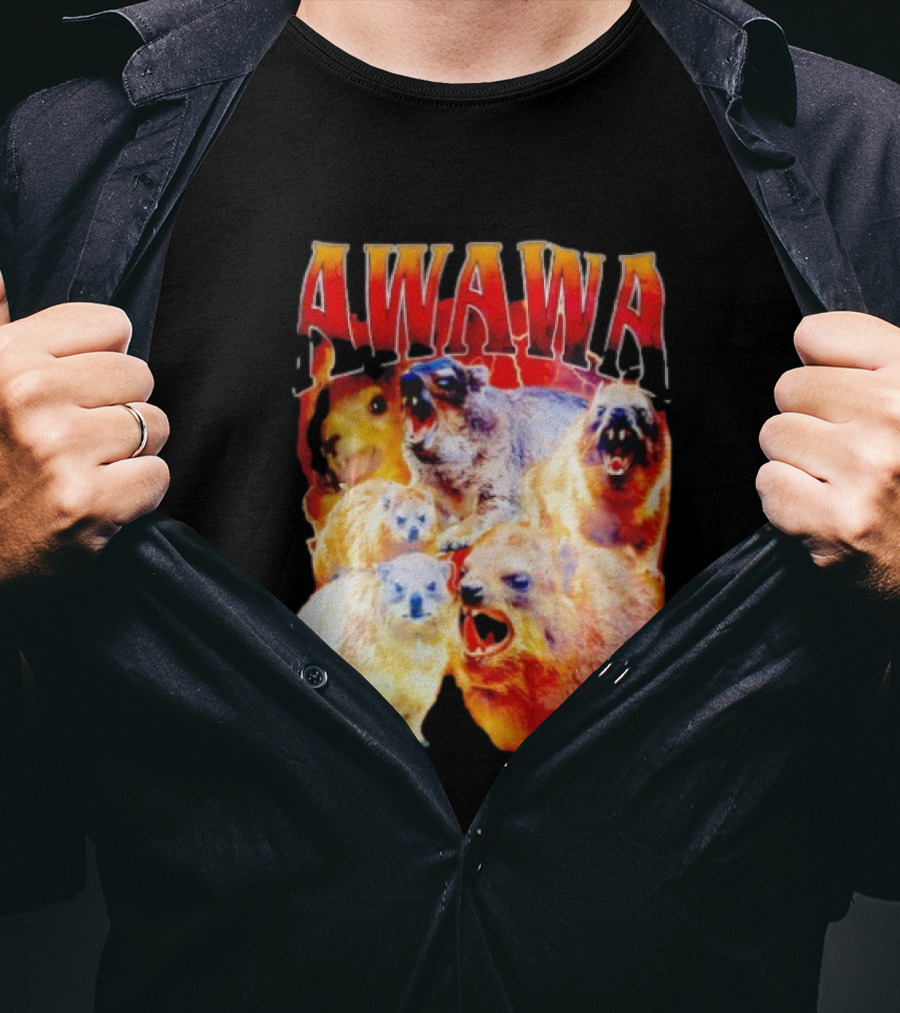 Awawa Hyrax Roaring Lightning Pack T-Shirt