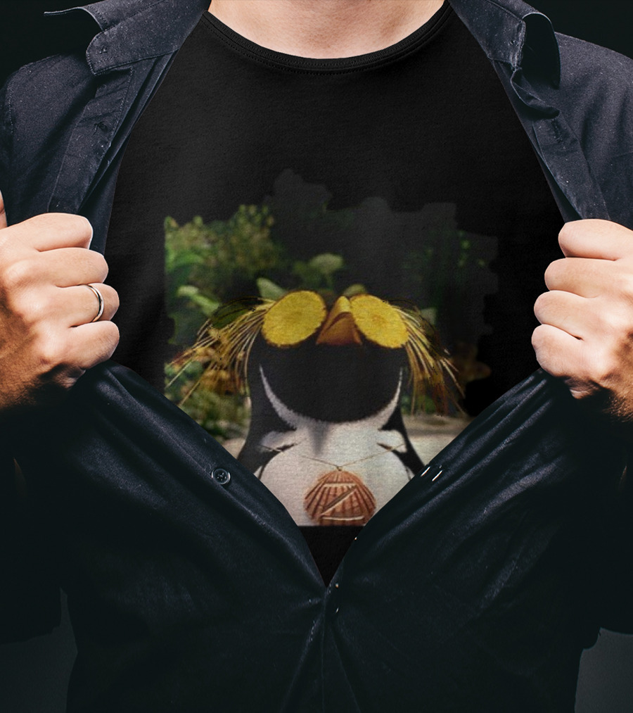 Cody Maverick Surfs Up Penguin With Sunglasses Iconic Movie Character T-Shirt