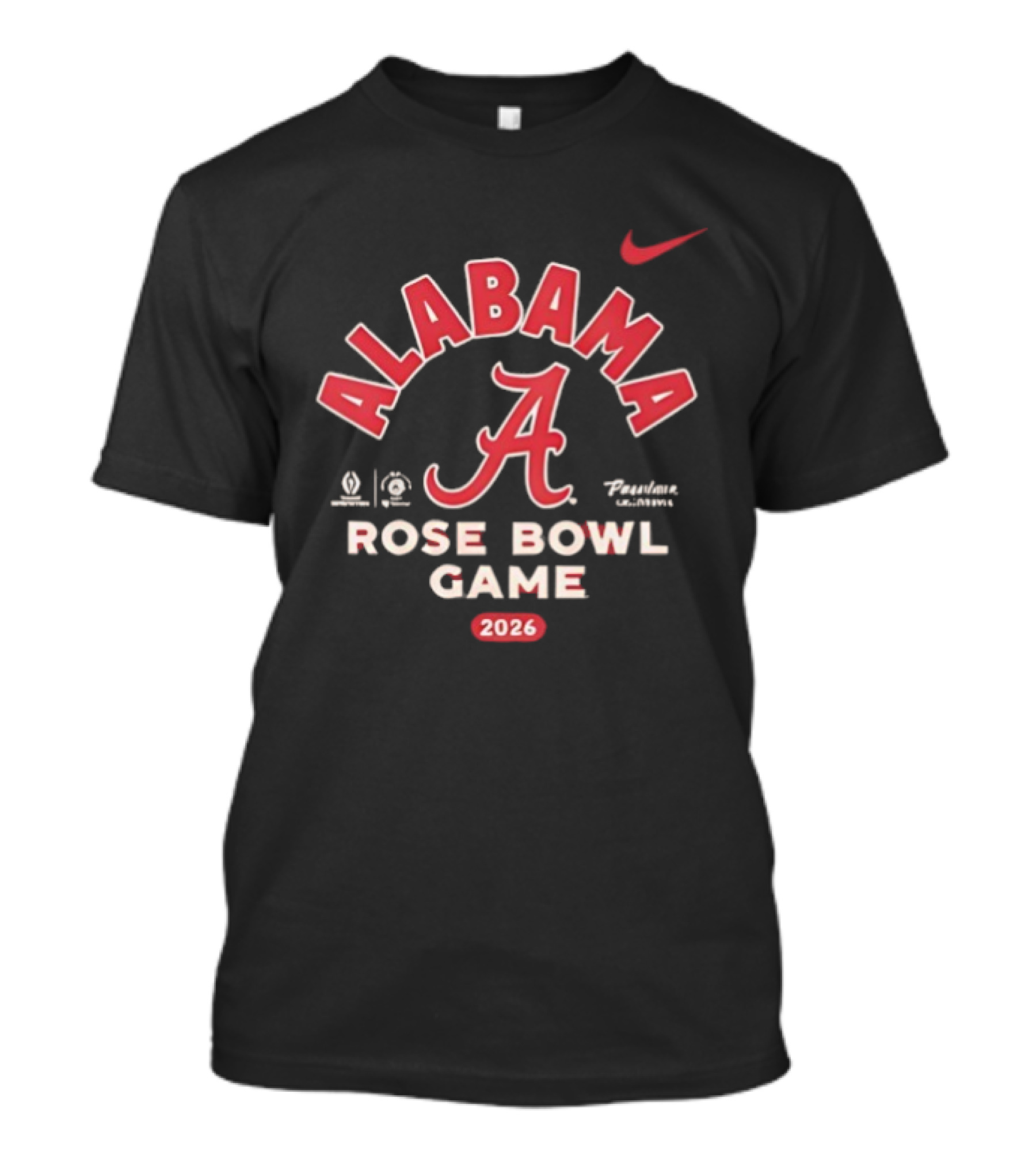 Alabama Crimson Tide Rose Bowl Game 2026 Nike T-Shirt