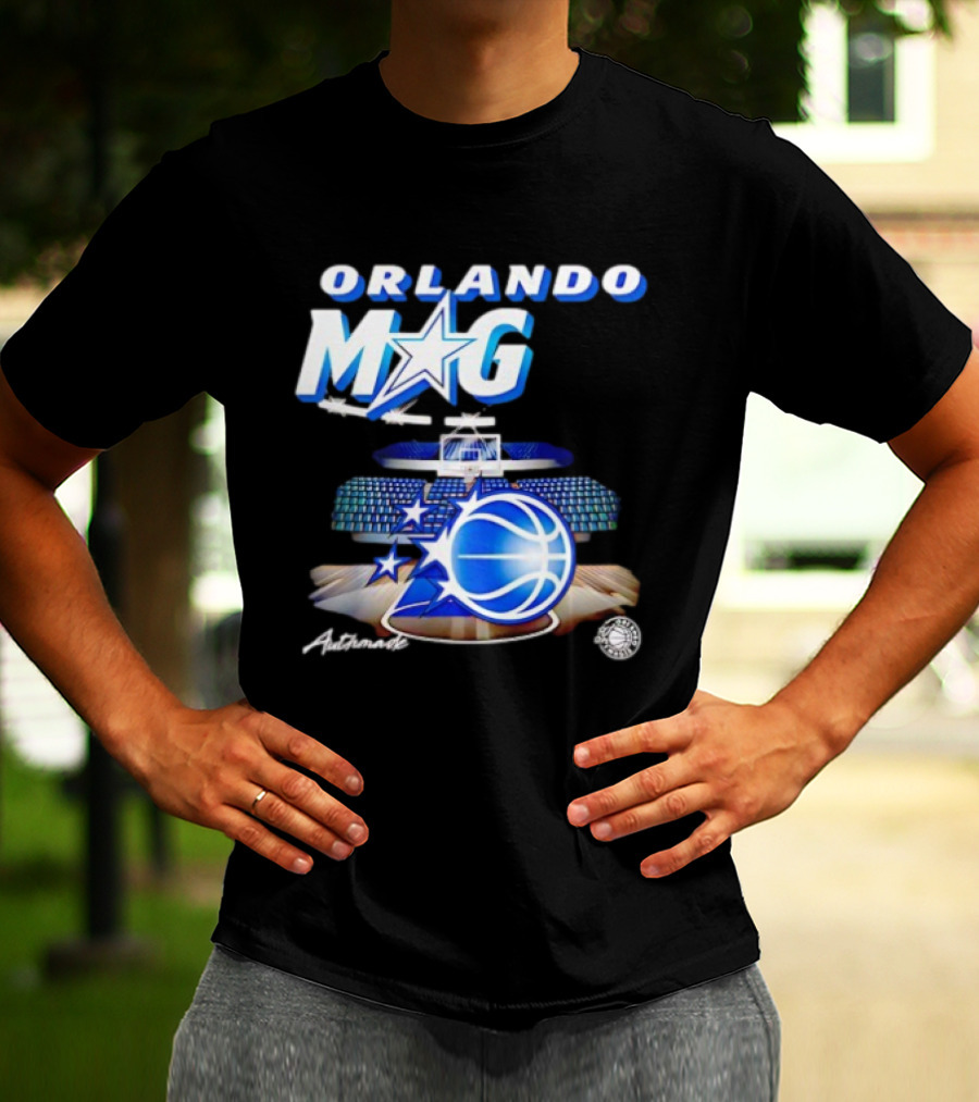 Authmade Orlando Magic Basketball Arena Stars T-Shirt