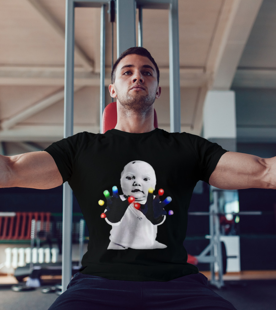 AI Baby Hands Light Gloving Meme Niche T-Shirt