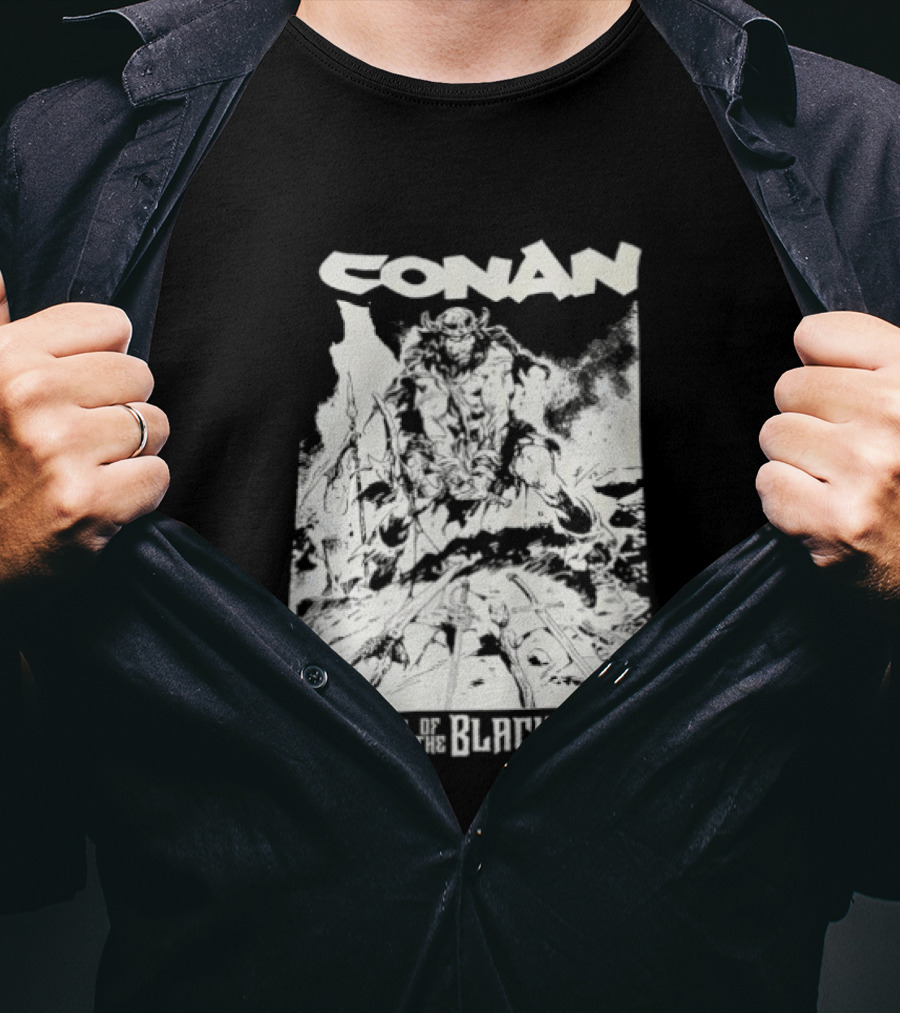 Conan Battle Of The Black Stone Fantasy Adventure T-Shirt