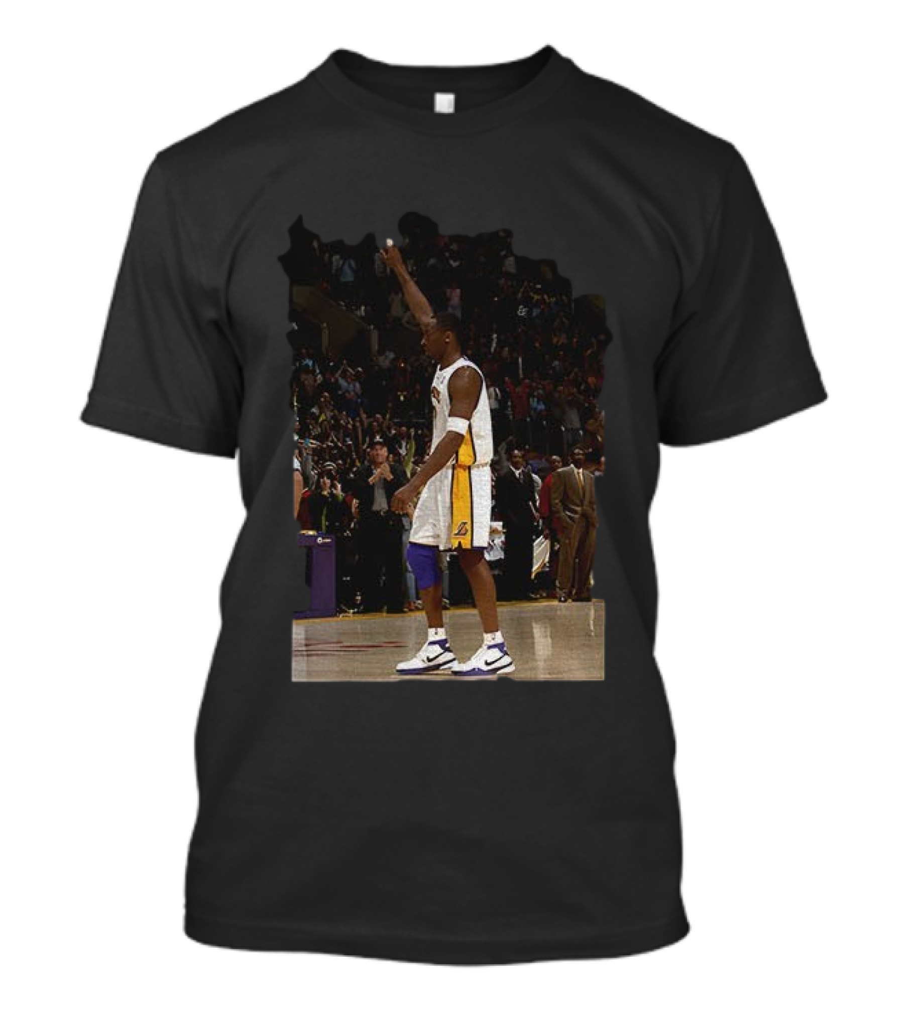 Kobe Bryant 81 Point Game Lakers Celebration T-Shirt