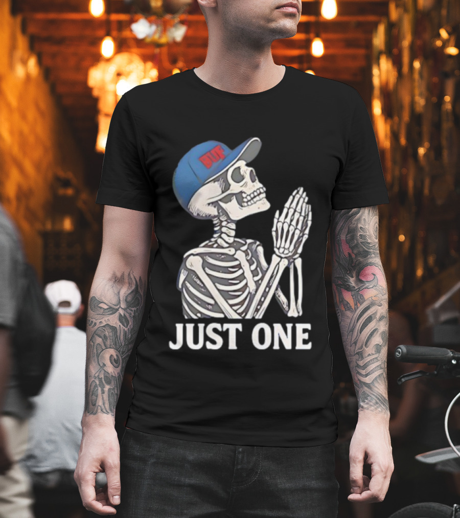 Buffalo Bills Super Bowl Wish Skeleton Praying BUF Hat T-Shirt
