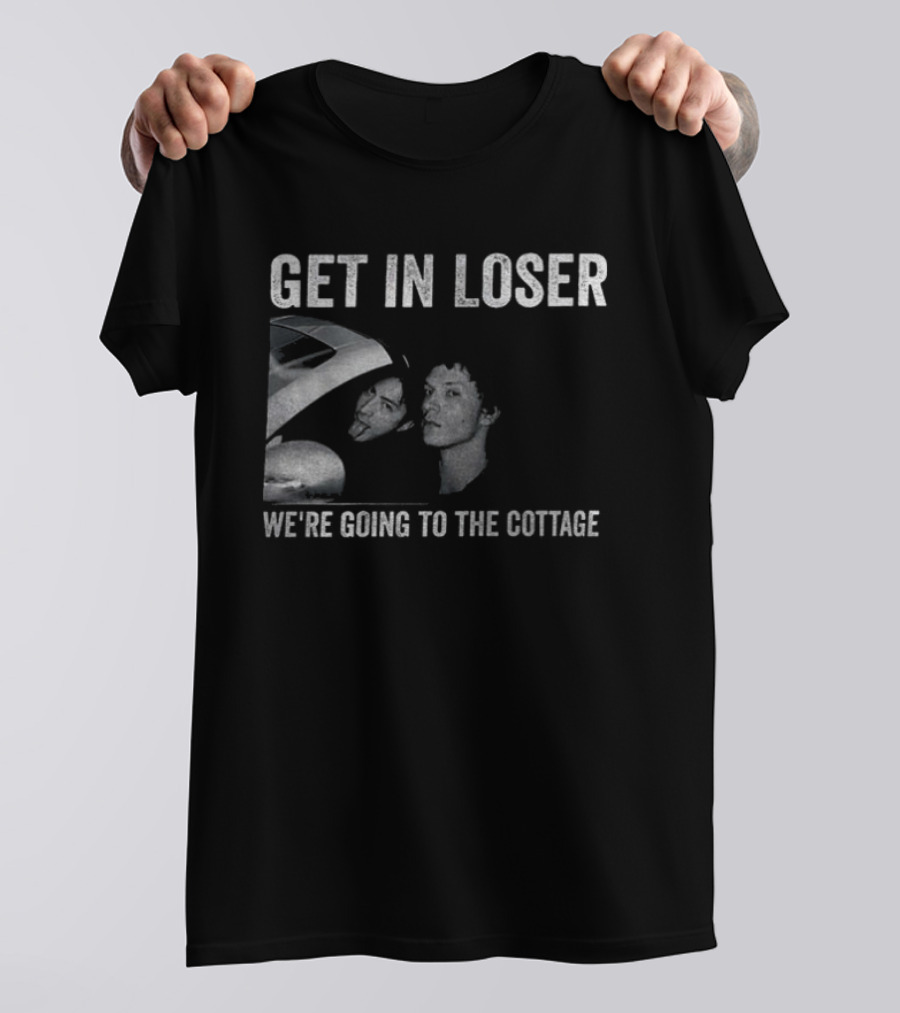 Get In Loser We're Going To The Cottage Shane Hollande Ilya Rozanov Heated Rivalry T-Shirt