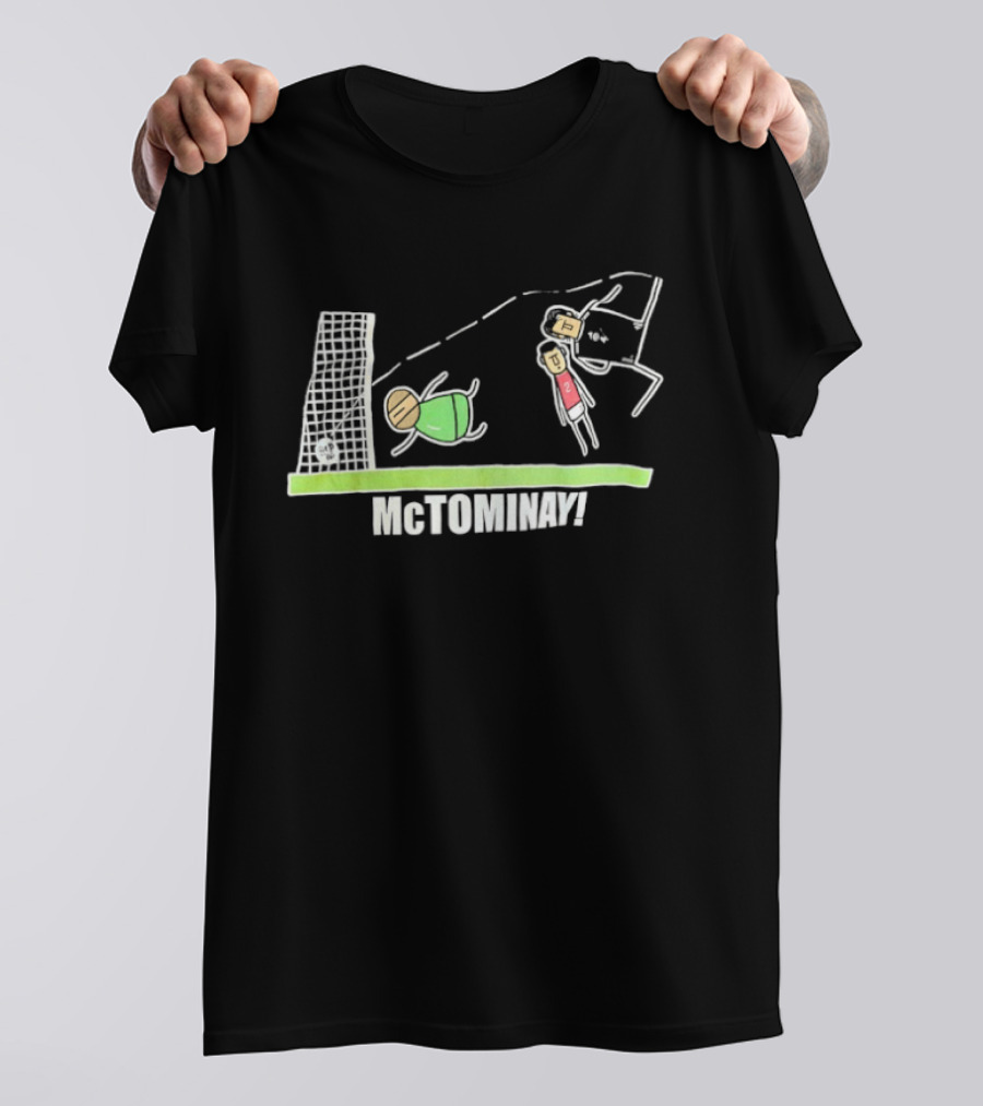 McTominay Football Goal Celebration Art Scotland Team T-Shirt