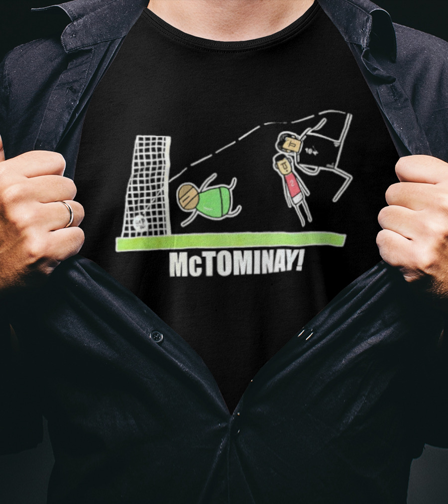 McTominay Football Goal Celebration Art Scotland Team T-Shirt