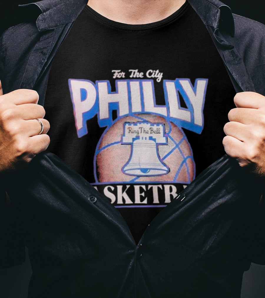 Philly Basketball For The City Liberty Bell T-Shirt