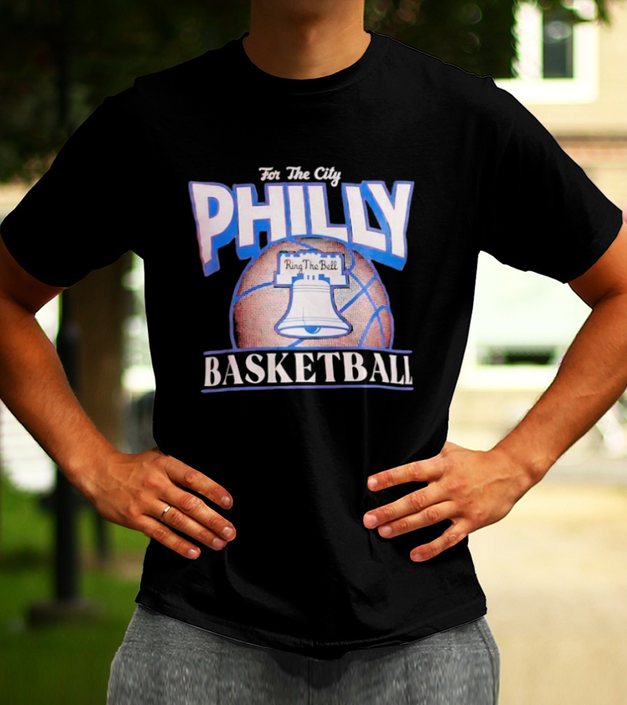 Philly Basketball For The City Liberty Bell T-Shirt