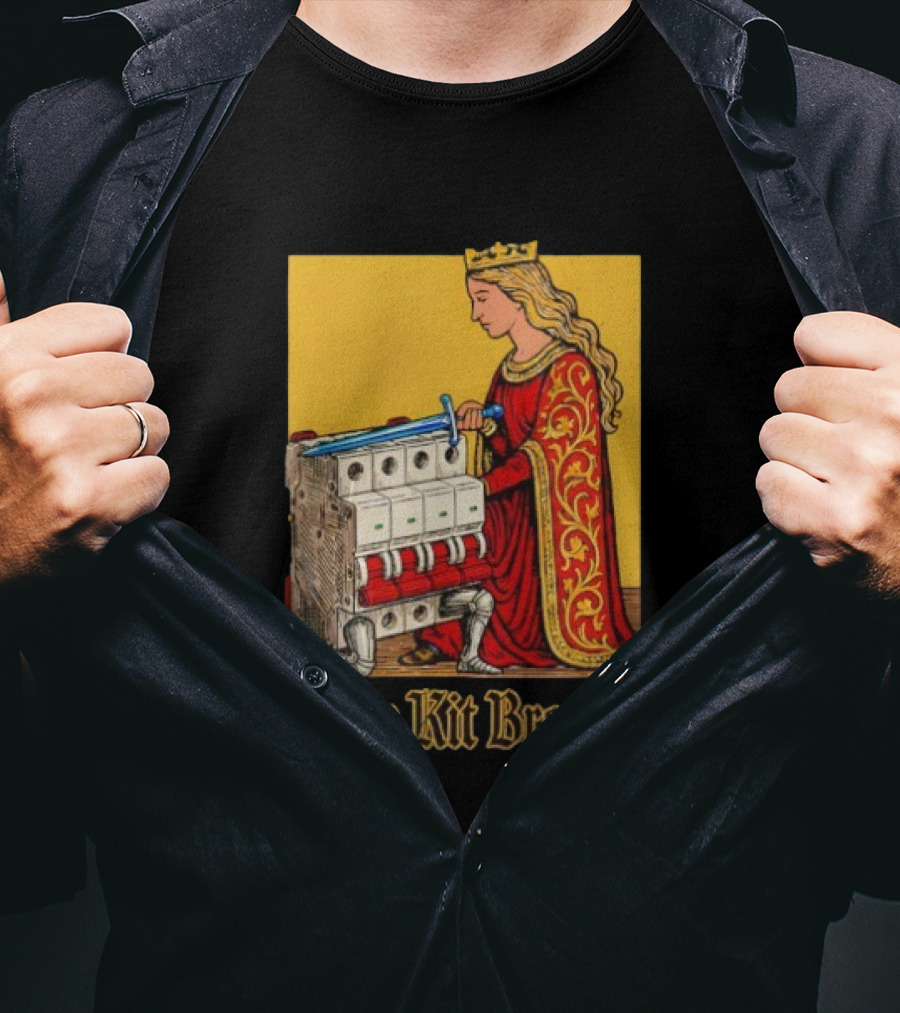 Sir Kit Breaker RuneScape Medieval Knight Parody T-Shirt