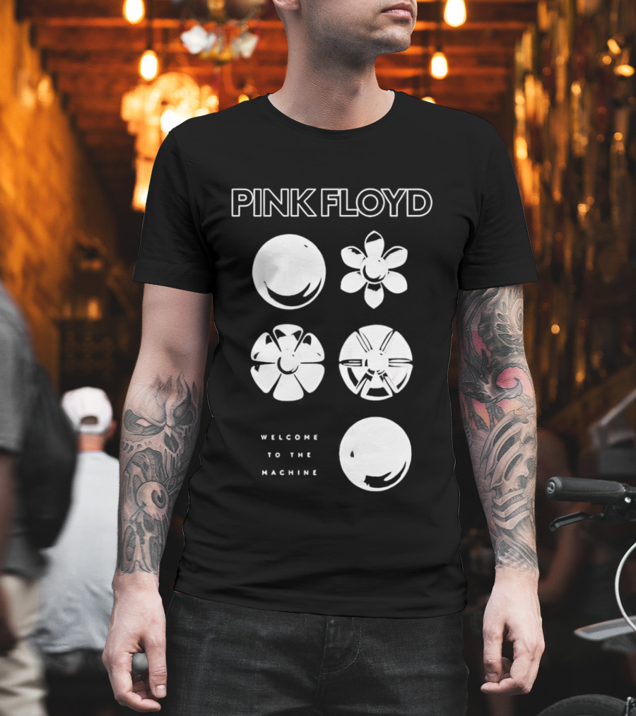 Pink Floyd Welcome To The Machine 50 Years T-Shirt