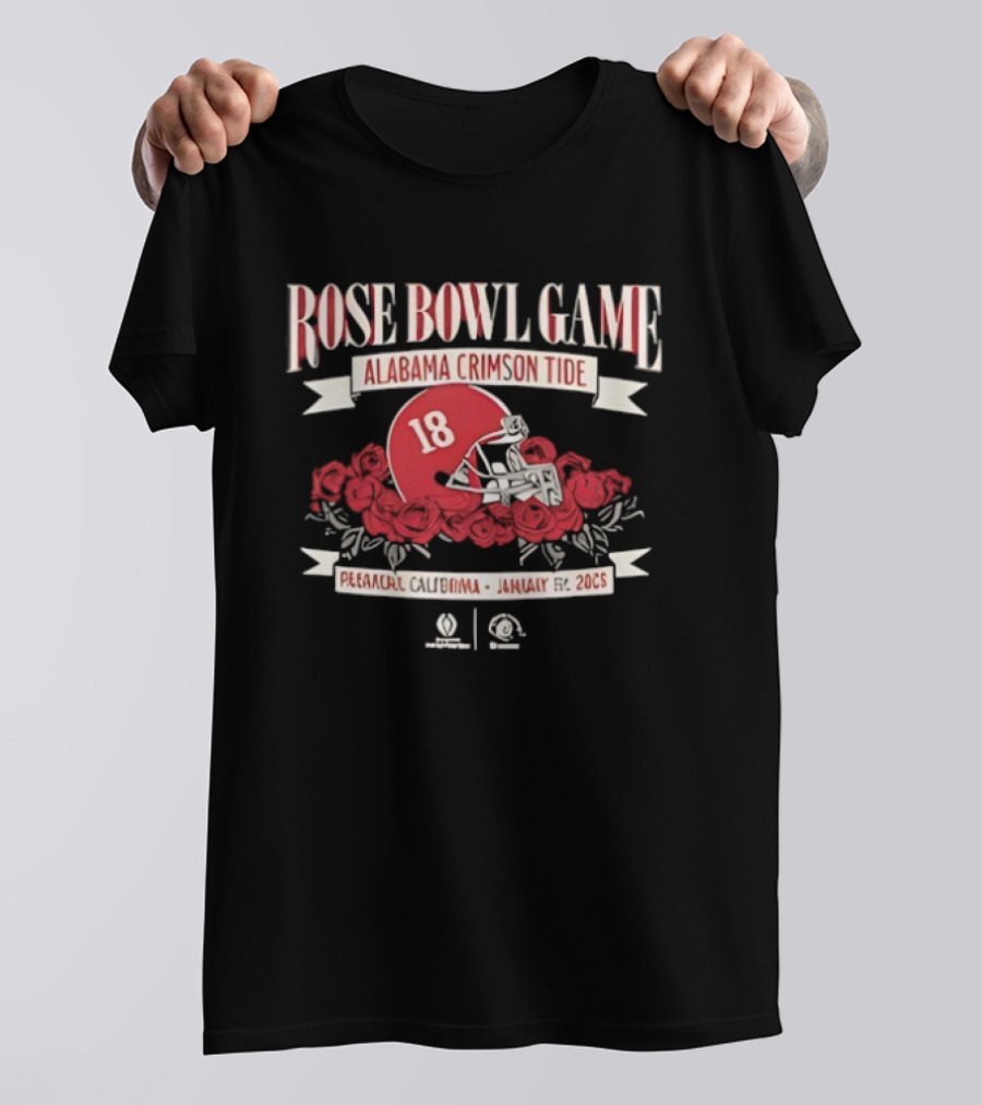 Rose Bowl Game Alabama Crimson Tide 18 January Pasadena 2005 T-Shirt