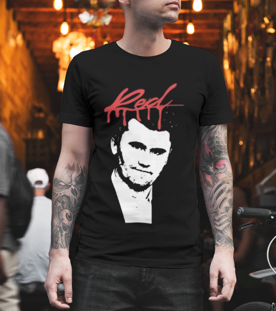 Red Charlie Kirk RIP T-Shirt