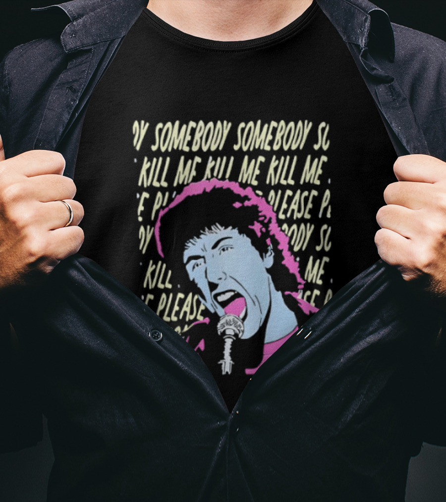 The Wedding Singer Robbie Hart Someday Somebody Kill Me Please T-Shirt