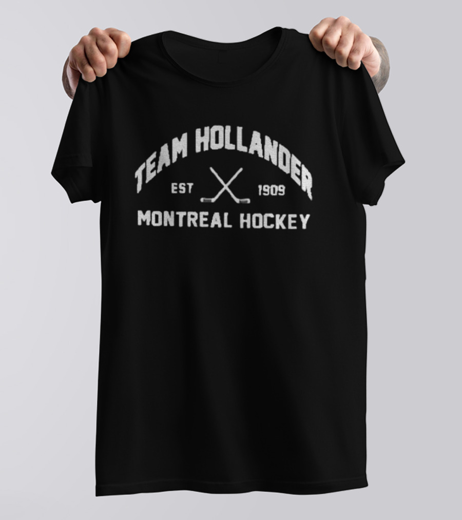 Team Hollander Est 1909 Montreal Hockey T-Shirt