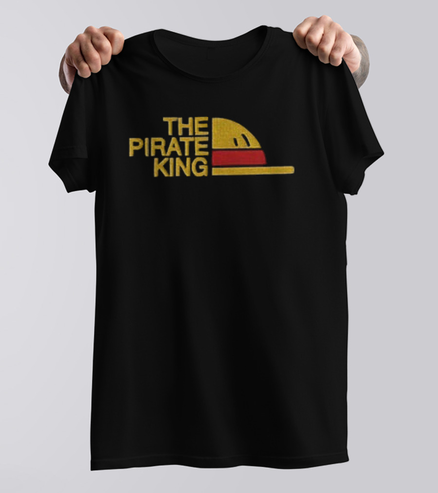The Pirate King One Piece Straw Hat Parody T-Shirt