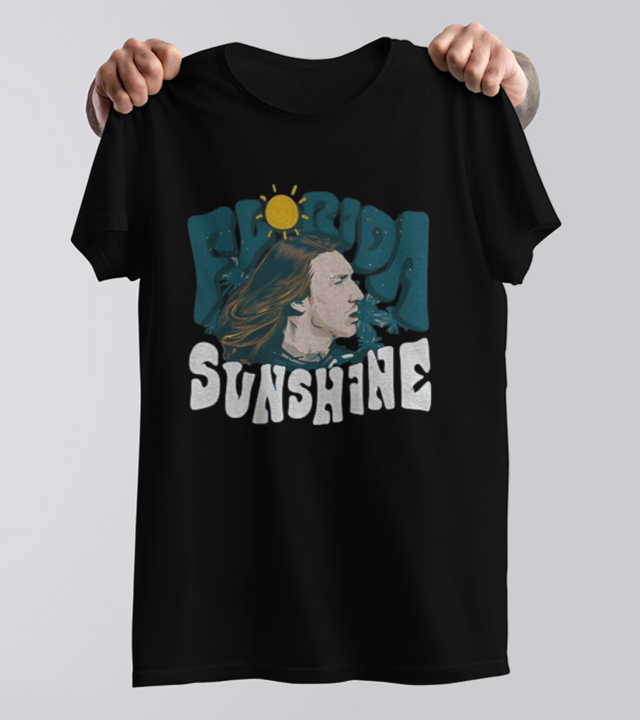 Florida Sunshine Trevor Lawrence Iconic Portrait Vintage Style T-Shirt