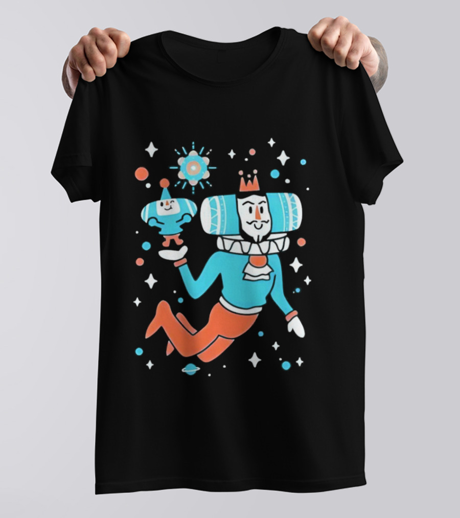 Space Dad Cool Katamari Prince Cosmic Adventure T-Shirt
