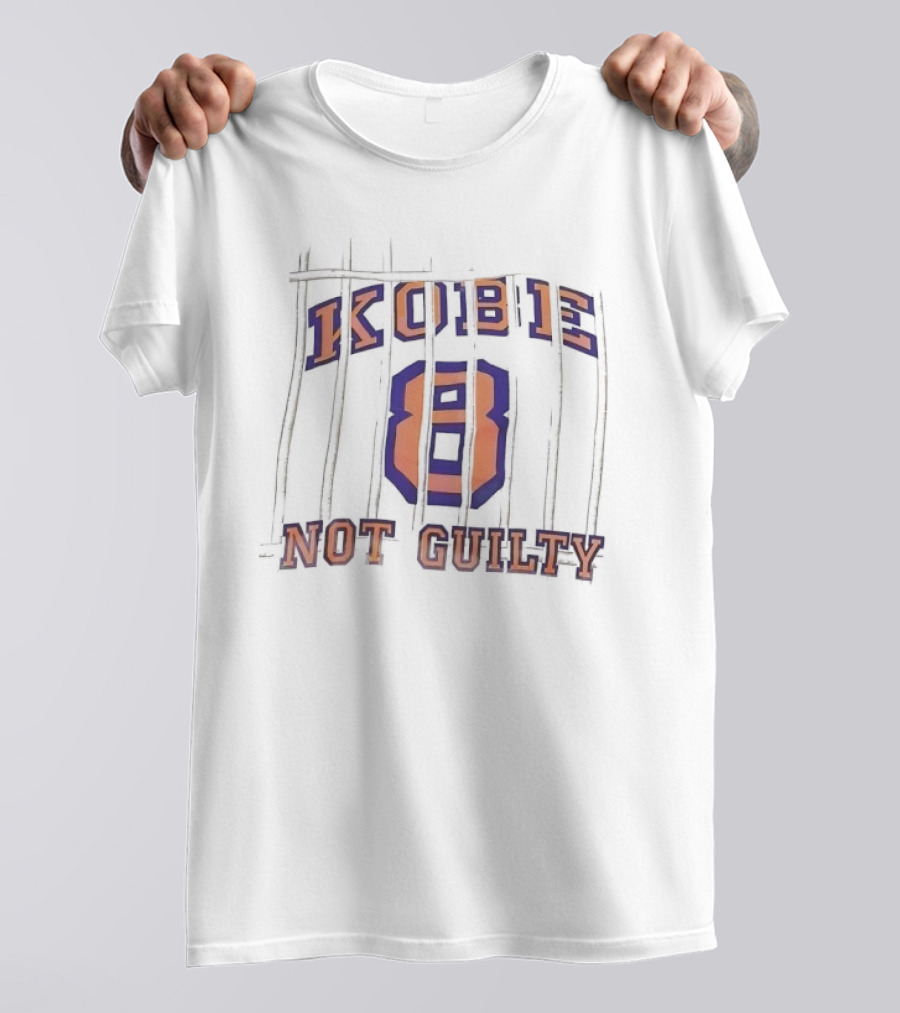 Kobe Bryant 8 Not Guilty T-Shirt