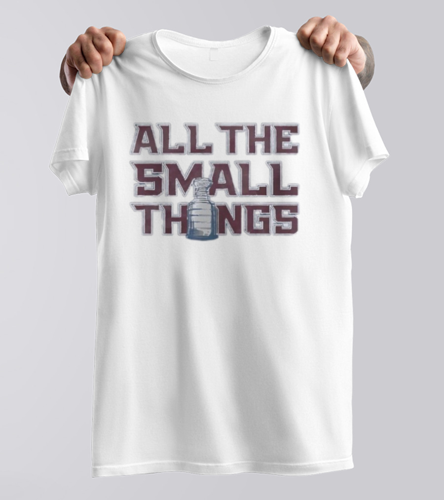 All The Small Things Ice Hockey Reference Colorado Avalanche Tradition T-Shirt