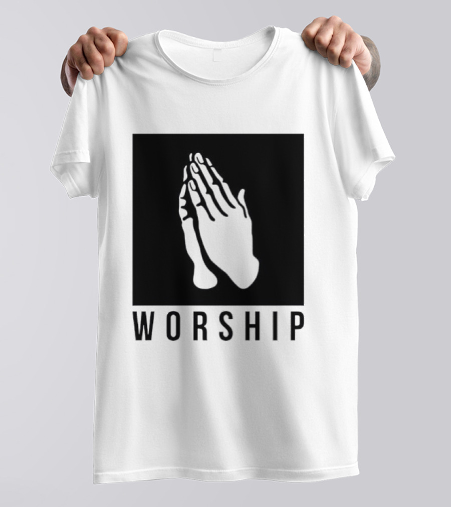 Pray Hands Worship T-Shirt