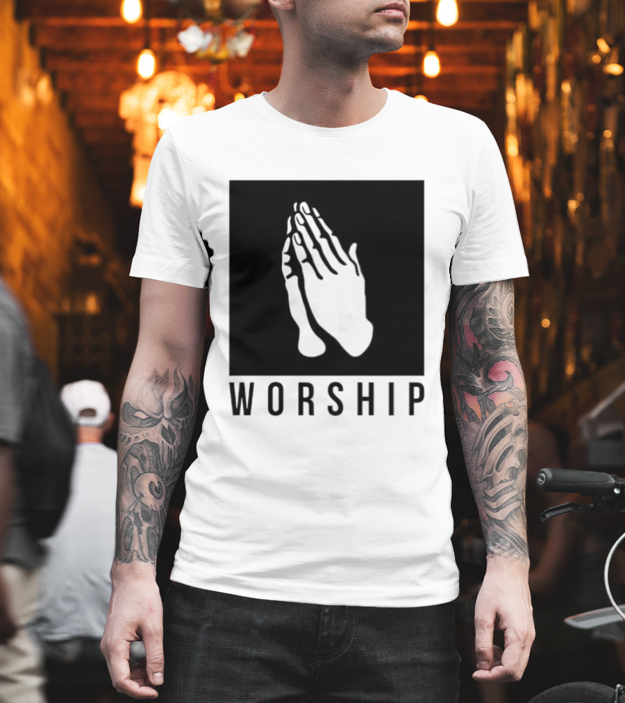 Pray Hands Worship T-Shirt