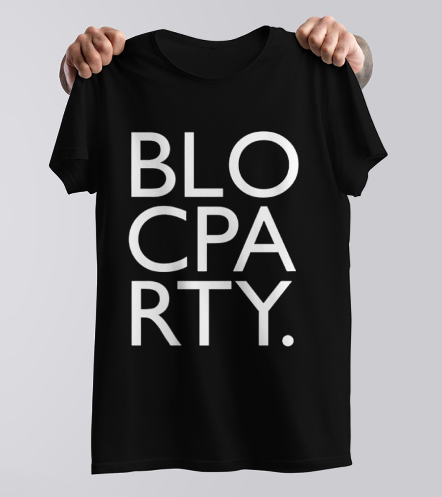 Bloc Party Band Music Fans Merchandise T-Shirt