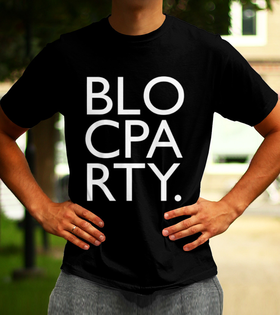Bloc Party Band Music Fans Merchandise T-Shirt