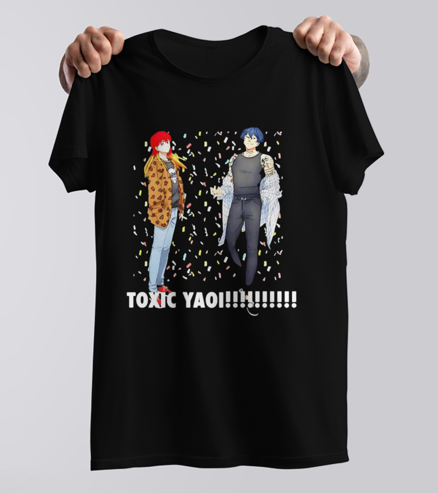 Toxic Yaoi Anime Chika Takiishi Villains Wiki T-Shirt