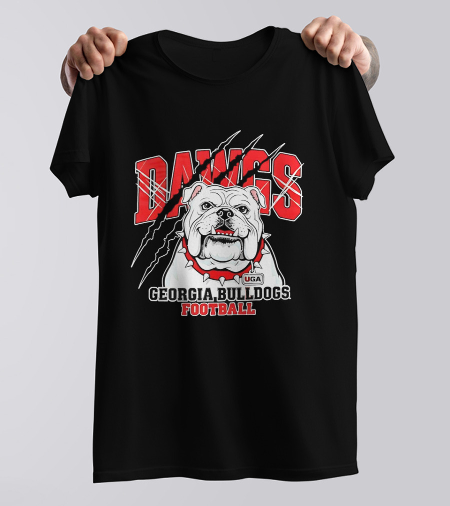 DAWGS Georgia Bulldogs UGA Football T-Shirt