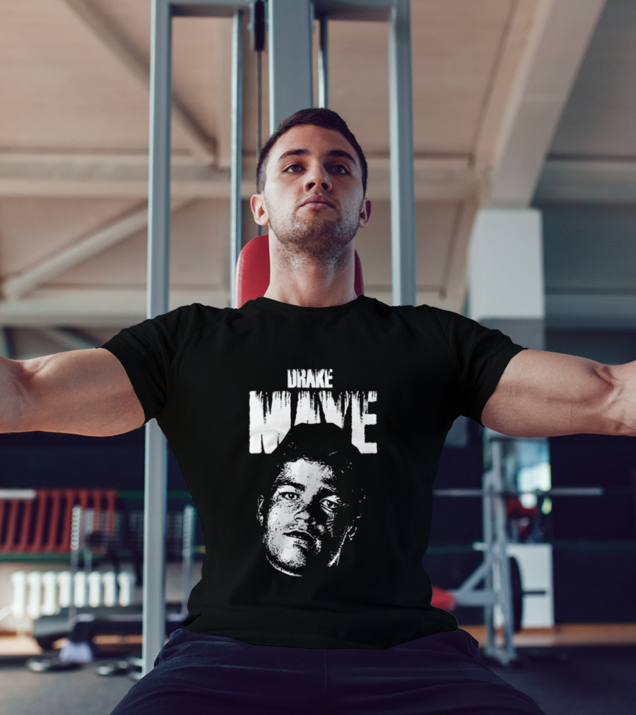 Drake Maye New England Patriots Black White T-Shirt