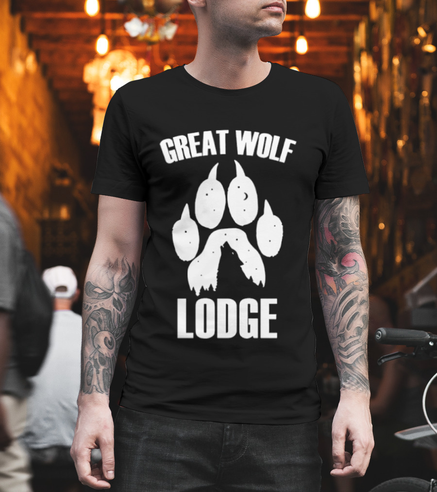 Great Wolf Lodge Paw Print T-Shirt