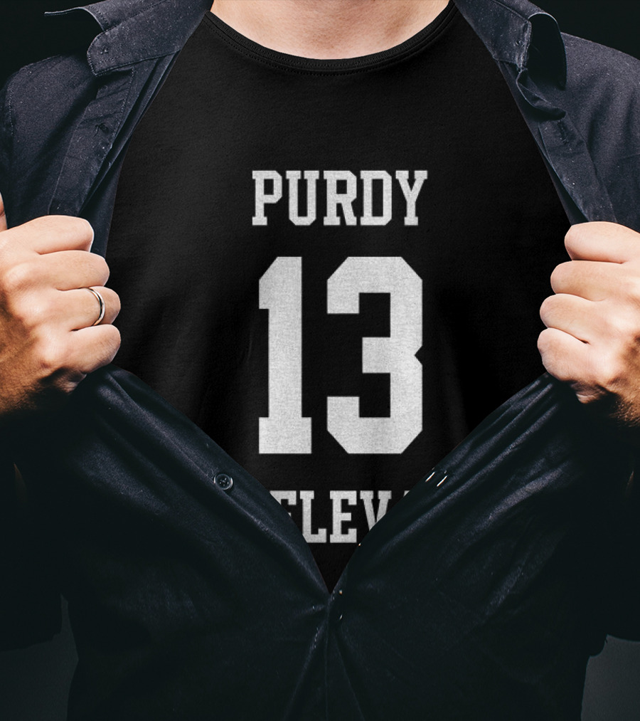 Brock Purdy 13 Irrelevant San Francisco 49ers Football 2025 T-Shirt