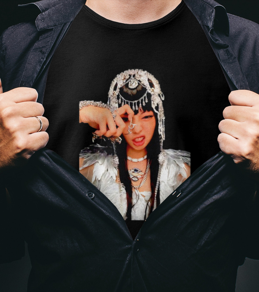 Jennie Blackpink Ruby Album Hip Hop Fashion T-Shirt