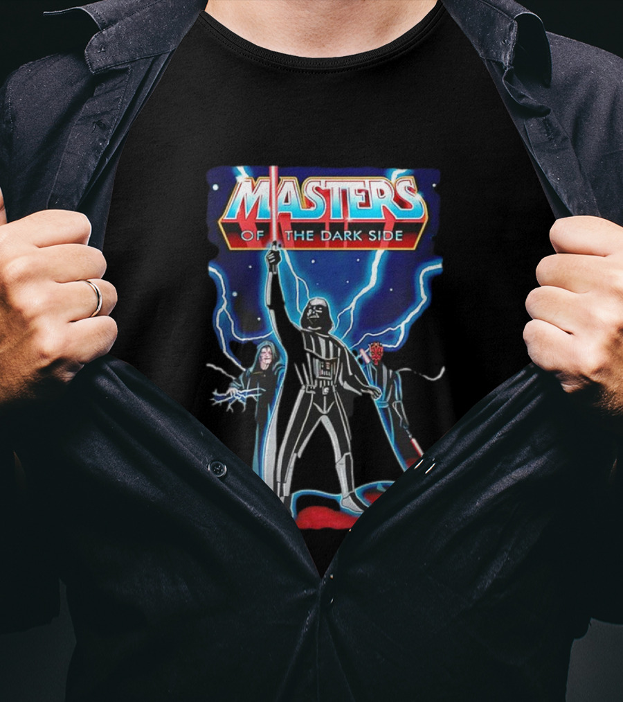 Masters Of The Dark Side Star Wars Darth Vader Emperor Palpatine Darth Maul T-Shirt
