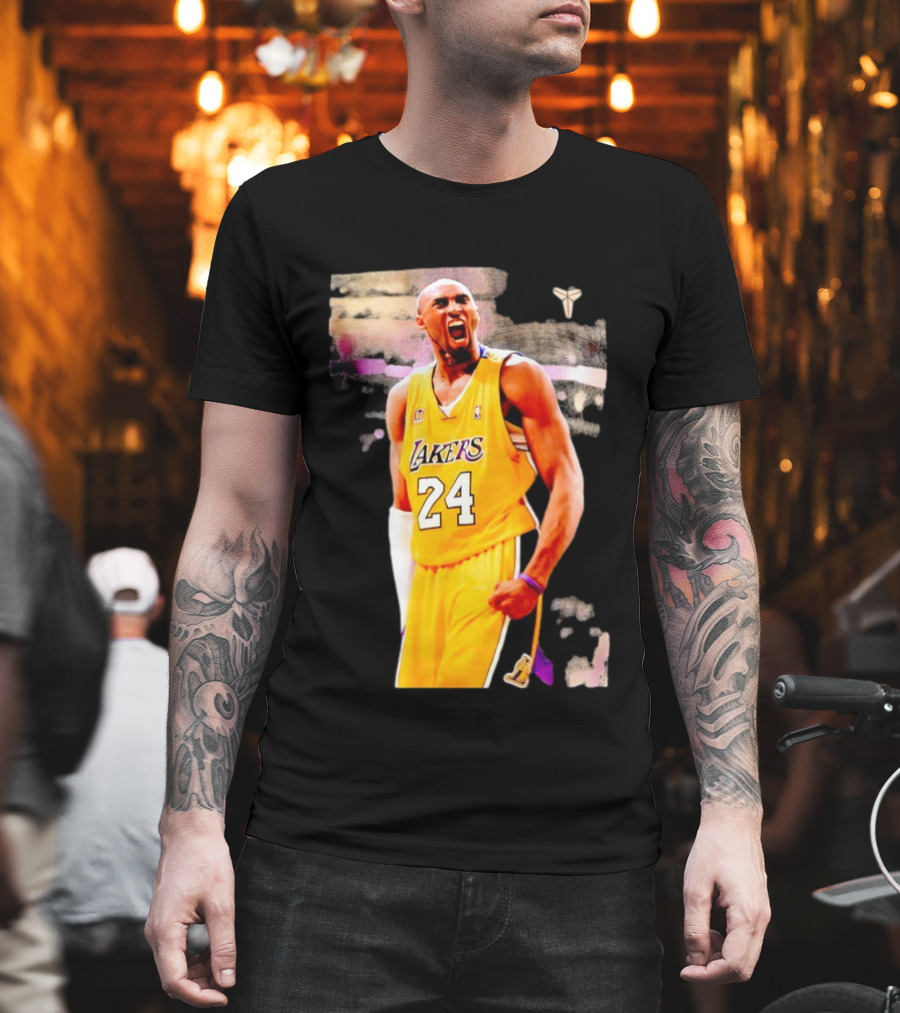 Kobe Bryant Los Angeles Lakers 24 Basketball T-Shirt