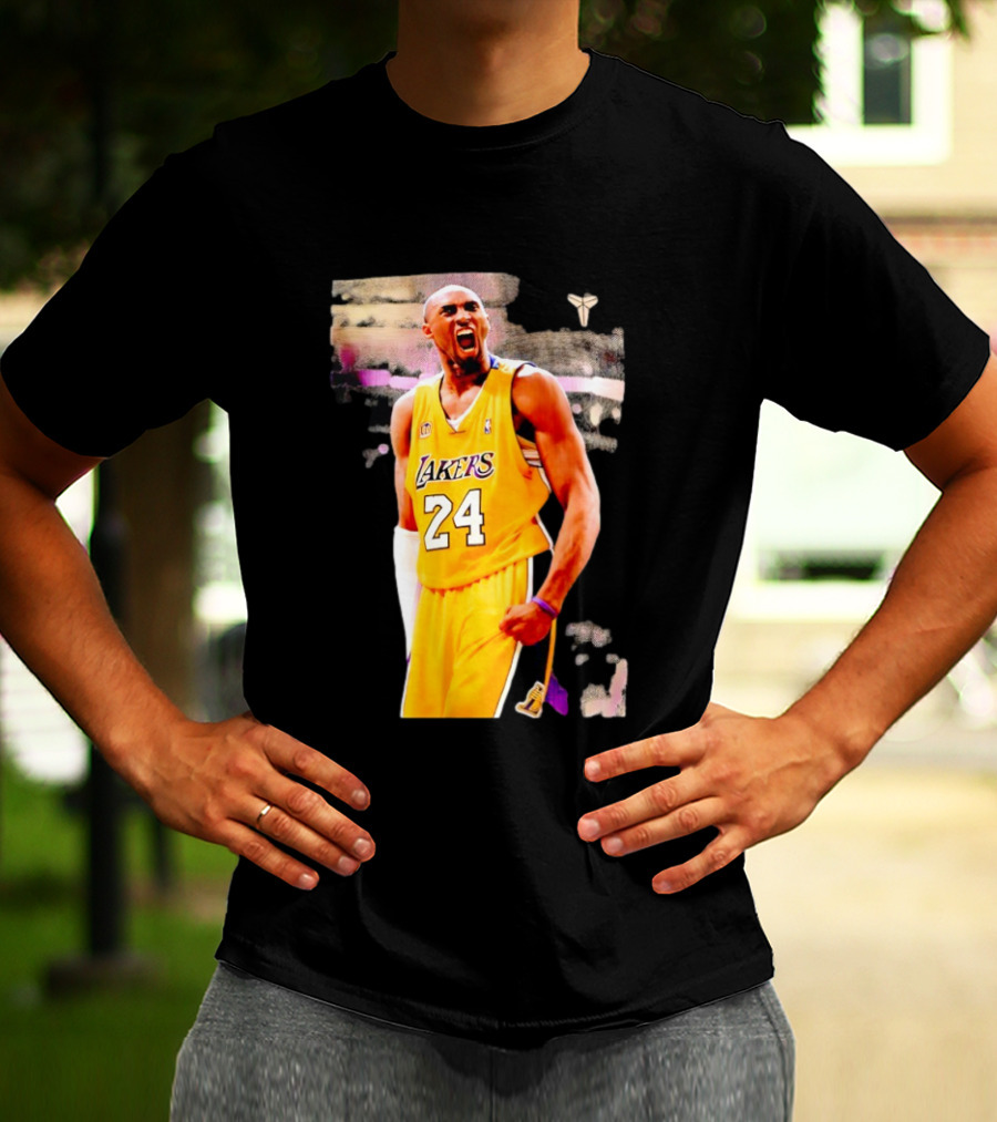 Kobe Bryant Los Angeles Lakers 24 Basketball T-Shirt