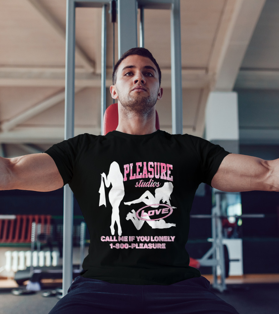 Pleasure Studios 1 800 Pleasure Love Call Me If You Lonely T-Shirt