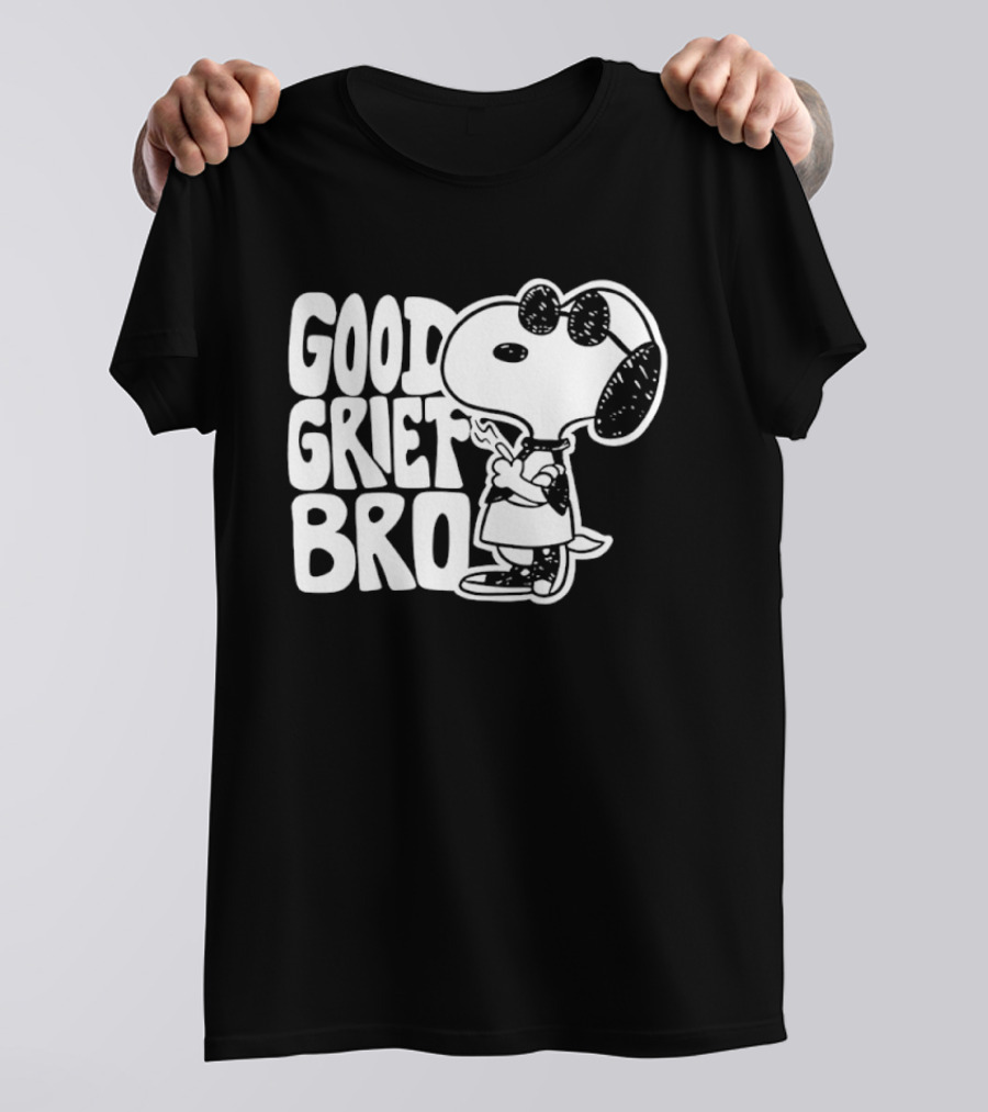 Snoopy Peanuts Good Grief Bro T-Shirt